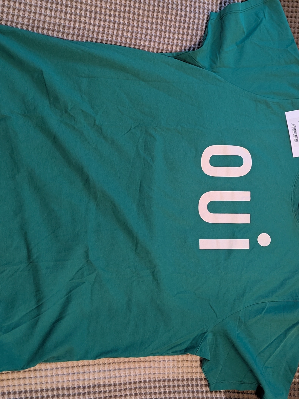 Clare V 'OUI' Original T-Shirt - Picture 8 of 11